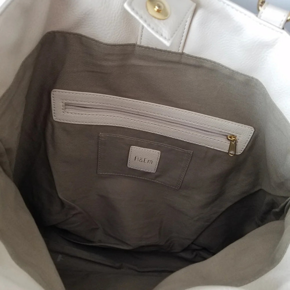 R & EM tote shoulder bag black - Picture 6 of 8